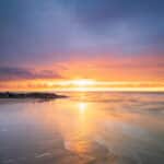 Fotograferen van de zonsondergang: Een onverwacht lichtspel aan de kust Zonsondergang-Blankenberge