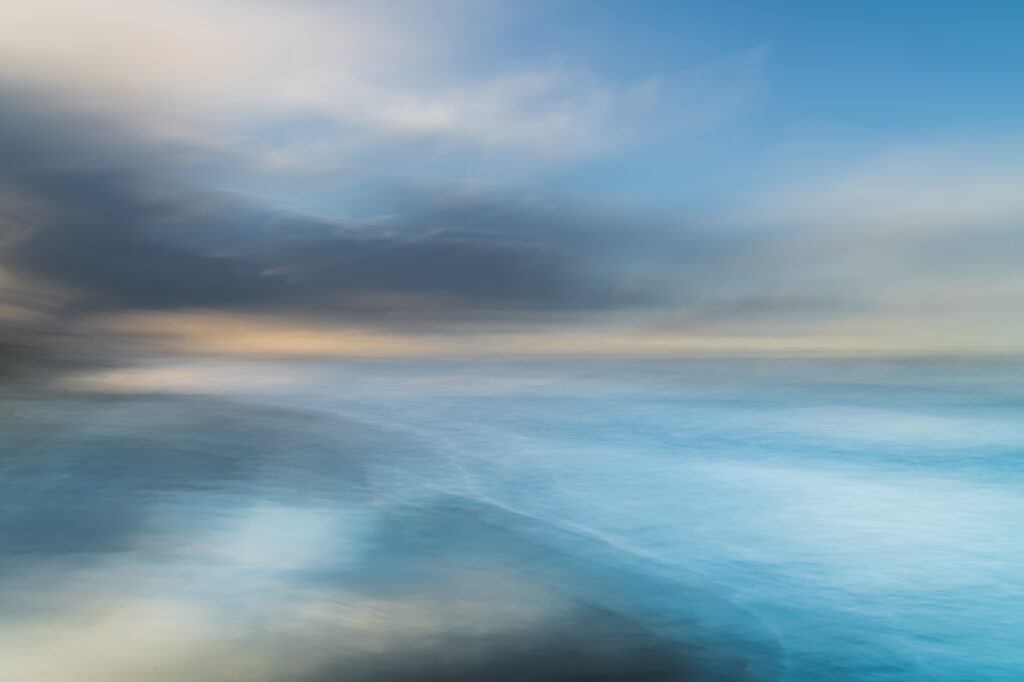 Wat kun je fotograferen in augustus? 2 ICM foto gemaakt aan de Opaalkust in Frankrijk